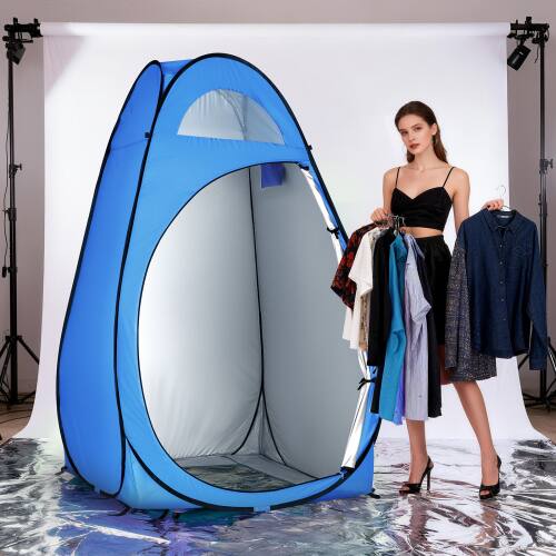 Alt View 5. Winado - 6 FT Camping Pop Up Tent Instant Portable Shower Dressing Fitting Tent Privacy Toilet, Changing Room for Outdoor Camping - Blue.