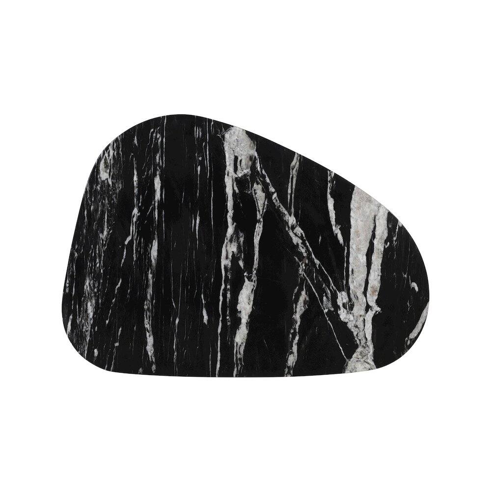 Alt View 1. Meridian Furniture - Messina Black / Grey Coffee Table - Black.