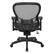 Alt View 12. OSP Home Furnishings - Professional R2 SpaceGrid Back Manager’s Chair with Adjustable Lumbar Support and Adjustable Flip Arms - Black.