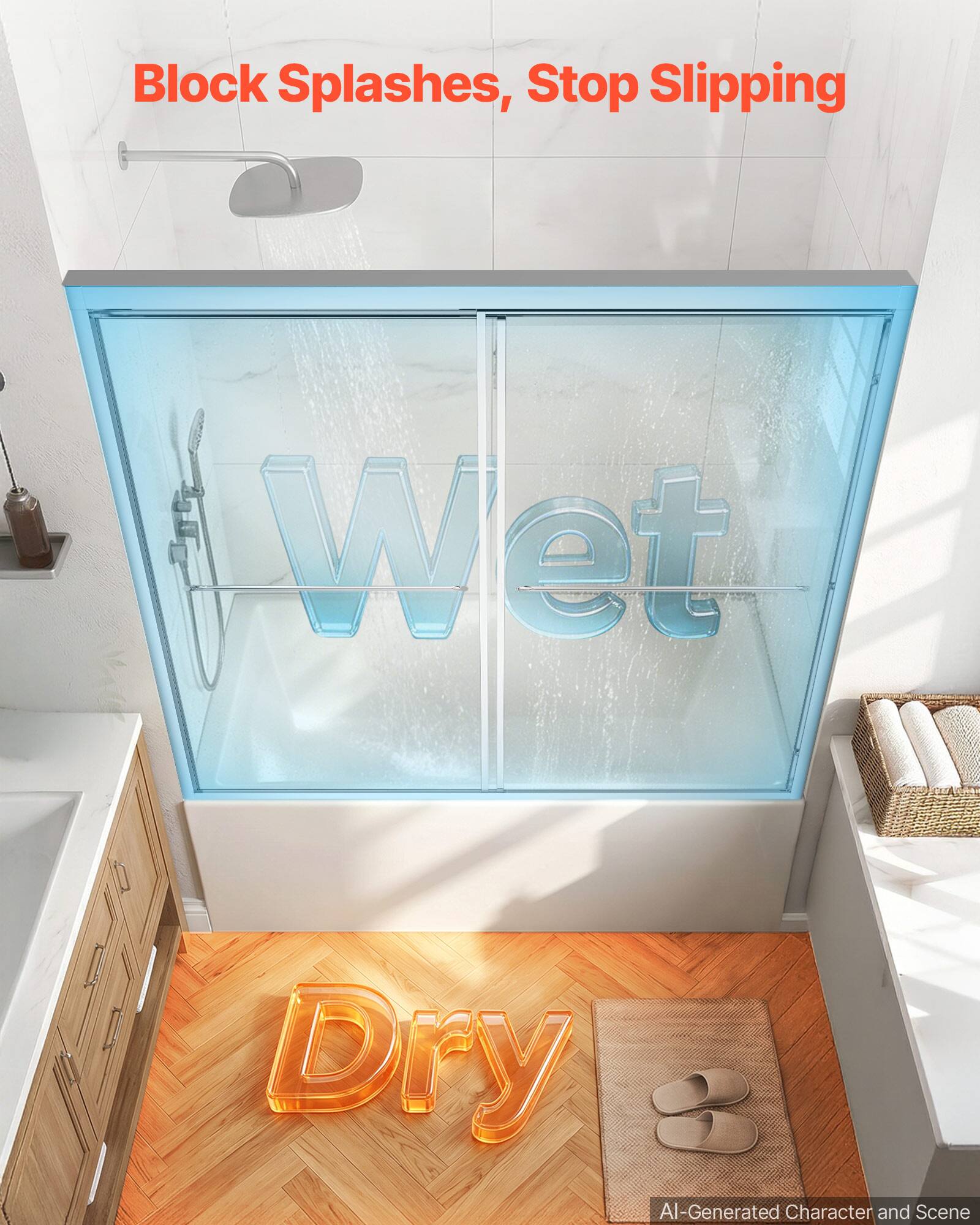 Block Splashes, Stop Slipping

Wet

Dry

AI-Generated Character and Scene
