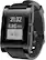 Alt View 3. Pebble - Smartwatch 33mm Plastic - Black Silicone.