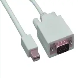 Sanoxy - 15ft Mini DisplayPort to VGA Cable 32AWG - White