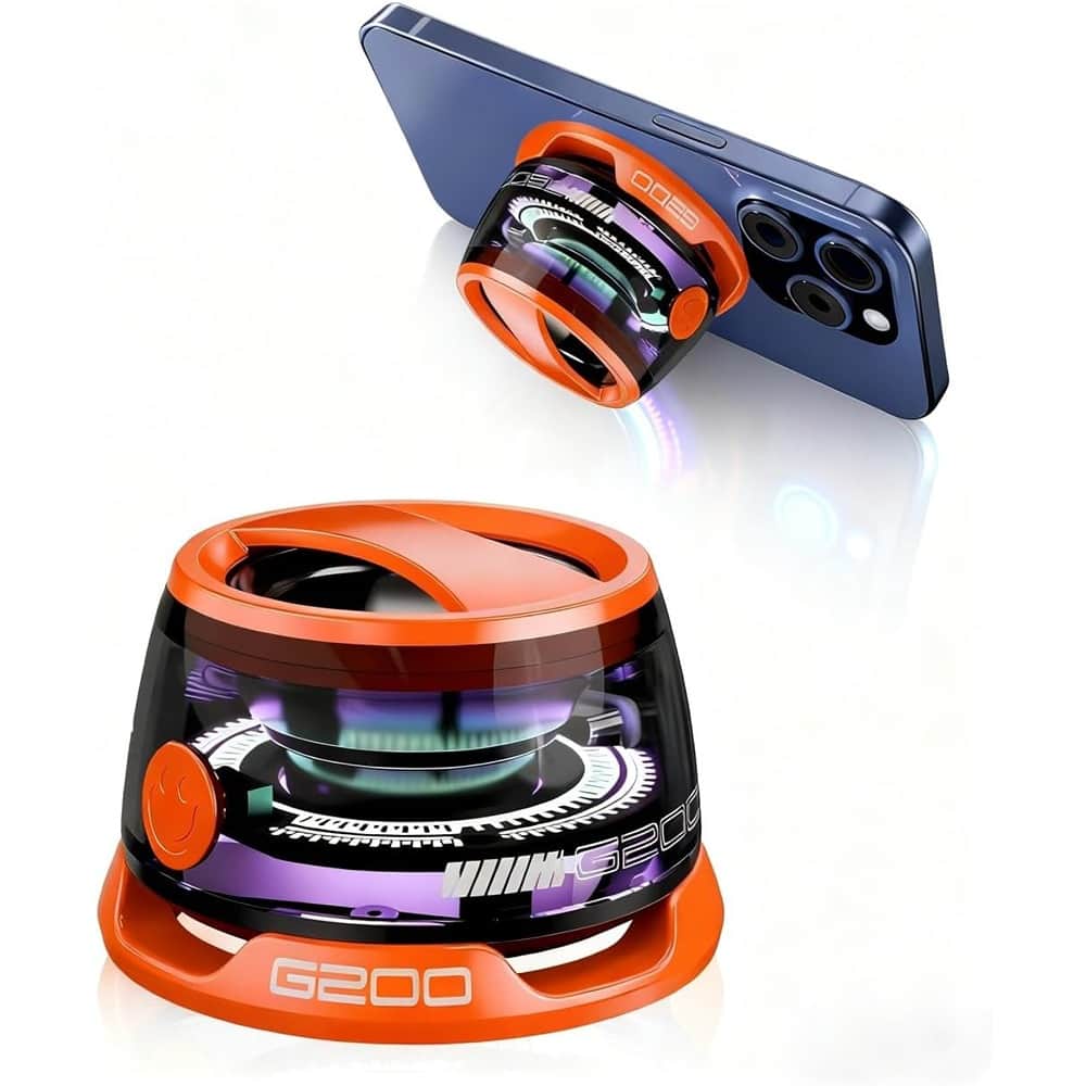 RTMB - Magnetic Bluetooth Speaker with Stand, Portable, Orange