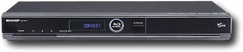 Front Standard. Sharp - Blu-ray Disc Player with 1080p Upconversion.