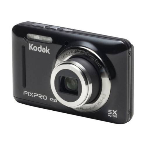 Kodak Pixpro デジタルカメラ（16GBメモリーカード付き） KODAK PIXPRO Point and Shoot FZ53 Digital Camera (Blue) with 16GB