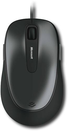 Front Standard. Microsoft - Comfort Mouse 4500 - Black.