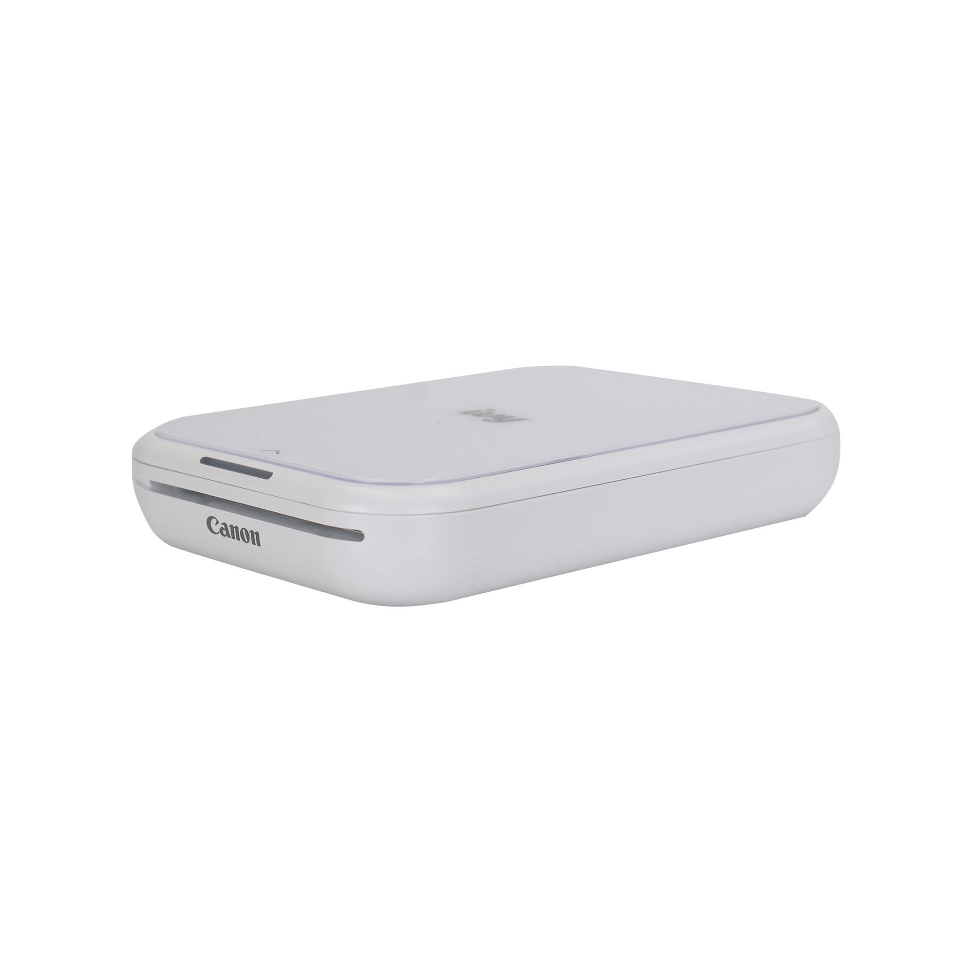 Alt View 1. Canon - Canon IVY 2 Mini Photo Printer Pure White + 2x 2x3" ZINK Photo Paper (50 Sheets) - Pure White.
