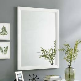 Tracy Mirror by Modway - White