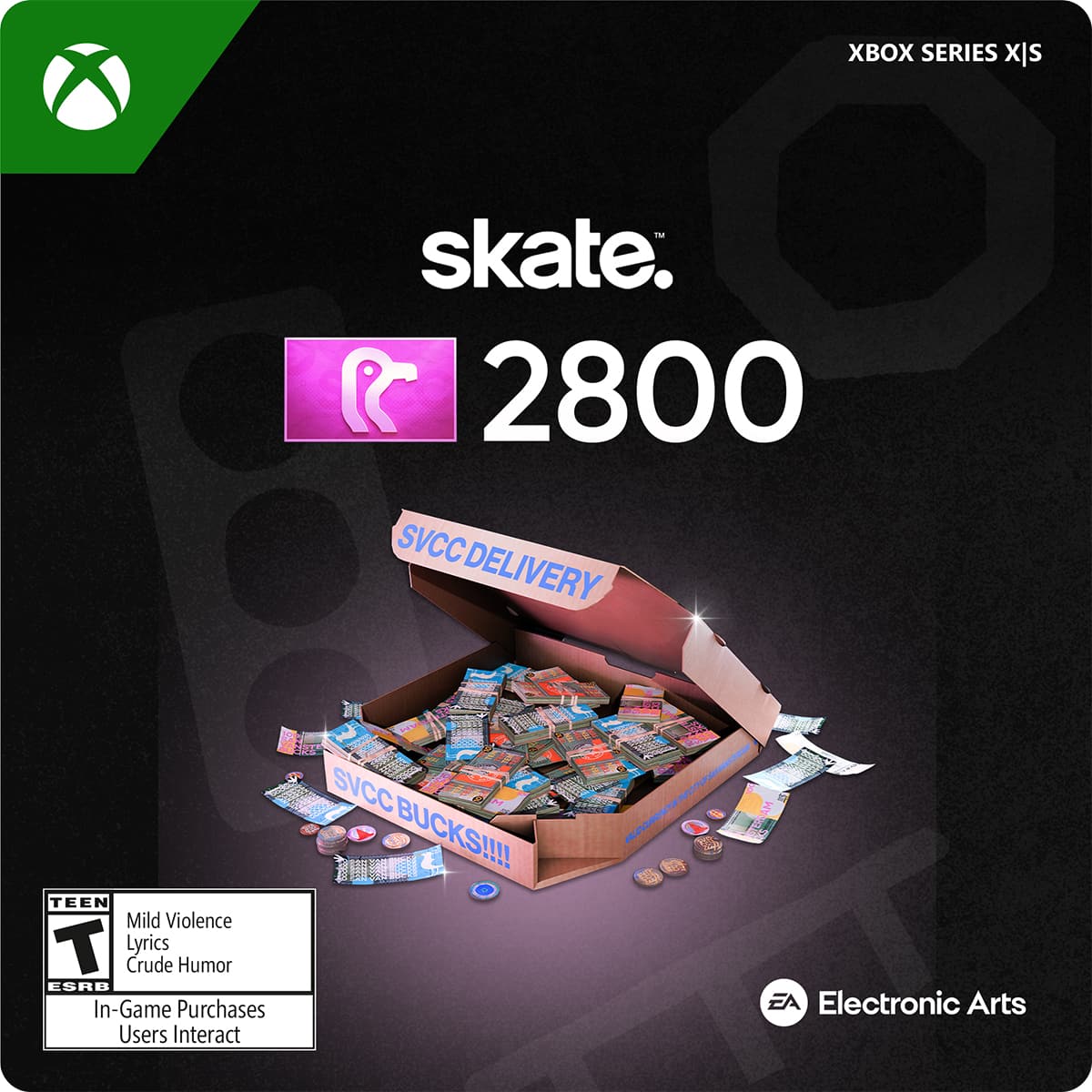 SKATE: 2800 SV Bucks [Digital] - Front_Zoom