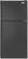 Front Standard. Whirlpool - 17.6 Cu. Ft. Frost-Free Top-Mount Refrigerator - Black.