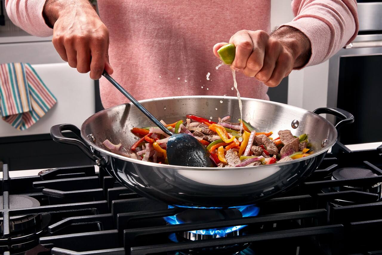 Alt View 14. KitchenAid - 30" Built-In Gas Cooktop with 18K BTU Burner - Black.