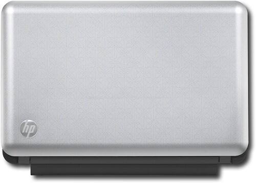 Front Standard. HP - Mini Netbook / Intel® Atom™ Processor / 10.1" Display / 1GB Memory / 250GB Hard Drive - Silver.