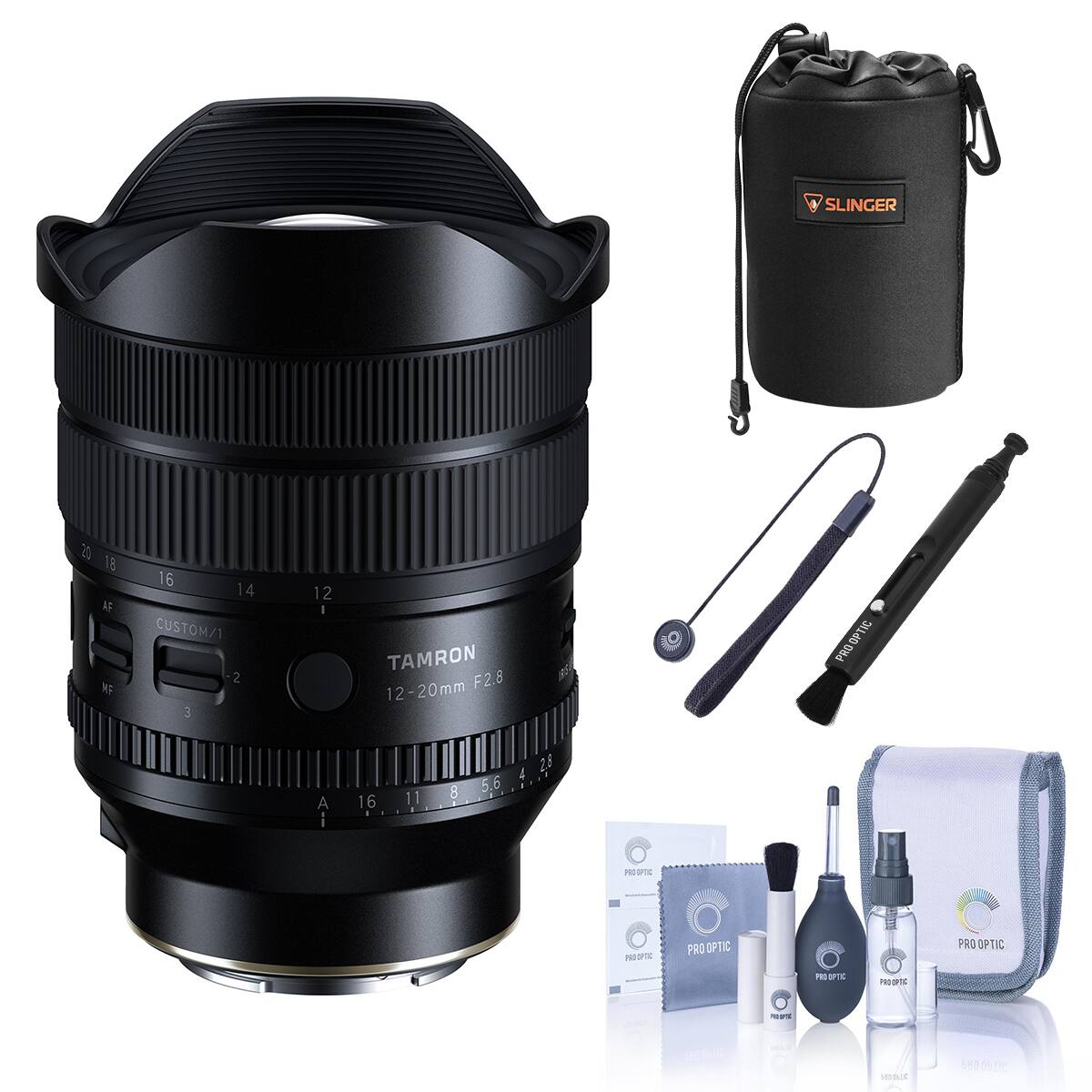 SLINGER  
20 18 16 14 AP CUSTOM/1 -2 MF 3  
12 I  
TAMRON 12-20mm F2.8  
PROOPTIC PRO  
A I  
16  
11  
8  
4 2.8 5.6  
PRO OPTIC  
PRO OPTIC  
PRO OPTIC  
PRO OPTIC  
PRO OPTIC  
PRO OPTIC  
Dring  
VISIOUS  
PROOPTIC