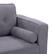 Alt View Zoom 15. CorLiving - Mulberry Fabric Upholstered Modern Accent Chair - Gray.
