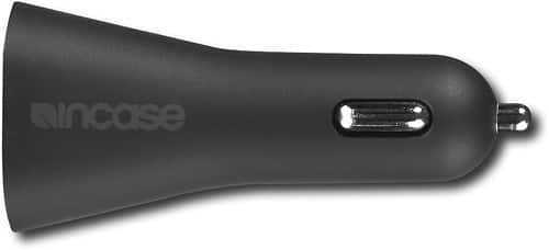 Front Standard. Incase - Car Charger for Select Apple® iPod® and iPhone® - Black.