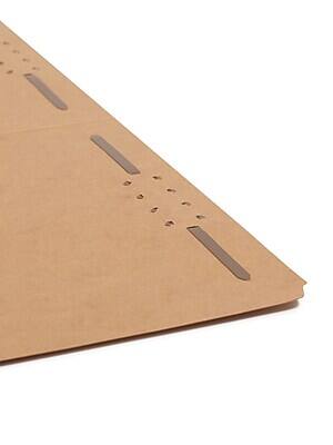 Alt View 6. Smead - Heavy Duty Classification Folders, 2/5-Cut Tab, Legal Size, Kraft, 50/Box - Kraft.