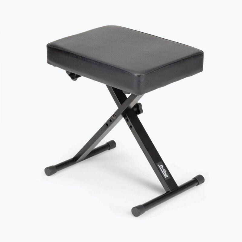 Alt View 3. On Stage Stands - On Stage KT7800 Padded Keyboard Bench - Black.
