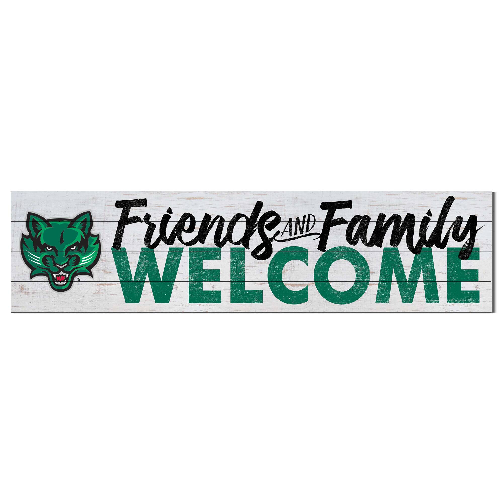 Binghamton Bearcats 10'' x 40'' Friends & Family Welcome Sign