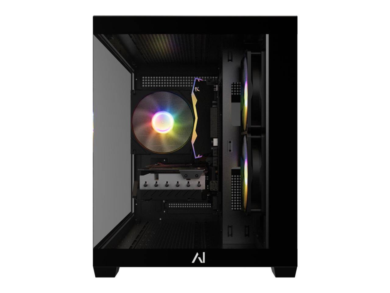 Alt View 2. Andromeda Insights - Andromeda Insights PC: Ryzen 5 9600X | RX 9070 XT 16GB | 16GB DDR5 | 1TB Gen4 SSD | 850W Gold | Wi-Fi | Win 11.