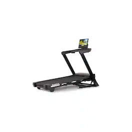 NordicTrack - T Series 16: Folding Treadmill with Incline & Decline, 16" Smart HD Touchscreen, & Powered by iFIT - Black