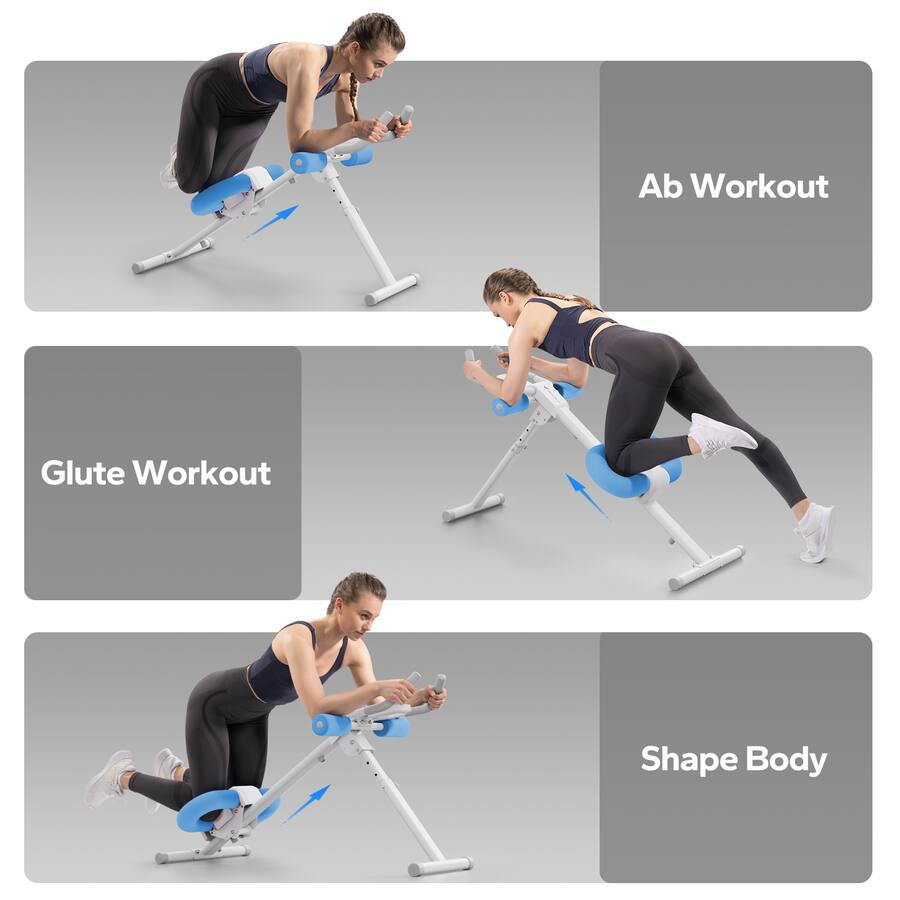 Machine Ab Workout Routine MERACH New Adjustable Ab Trainer Foldable Machine for Abs Workout at ...
