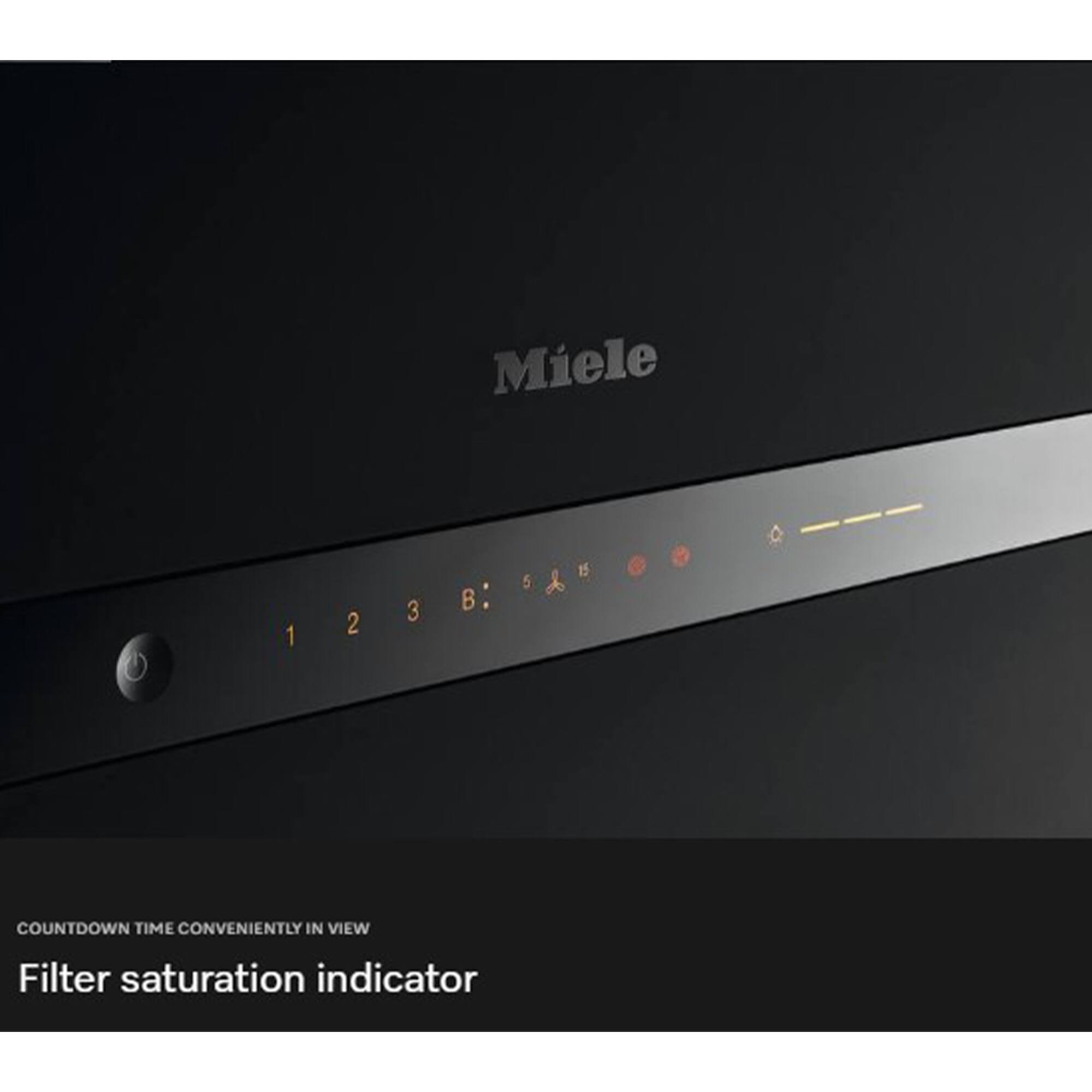 Miele

1 2 3 5

COUNTDOWN TIME CONVENIENTLY IN VIEW

Filter saturation indicator