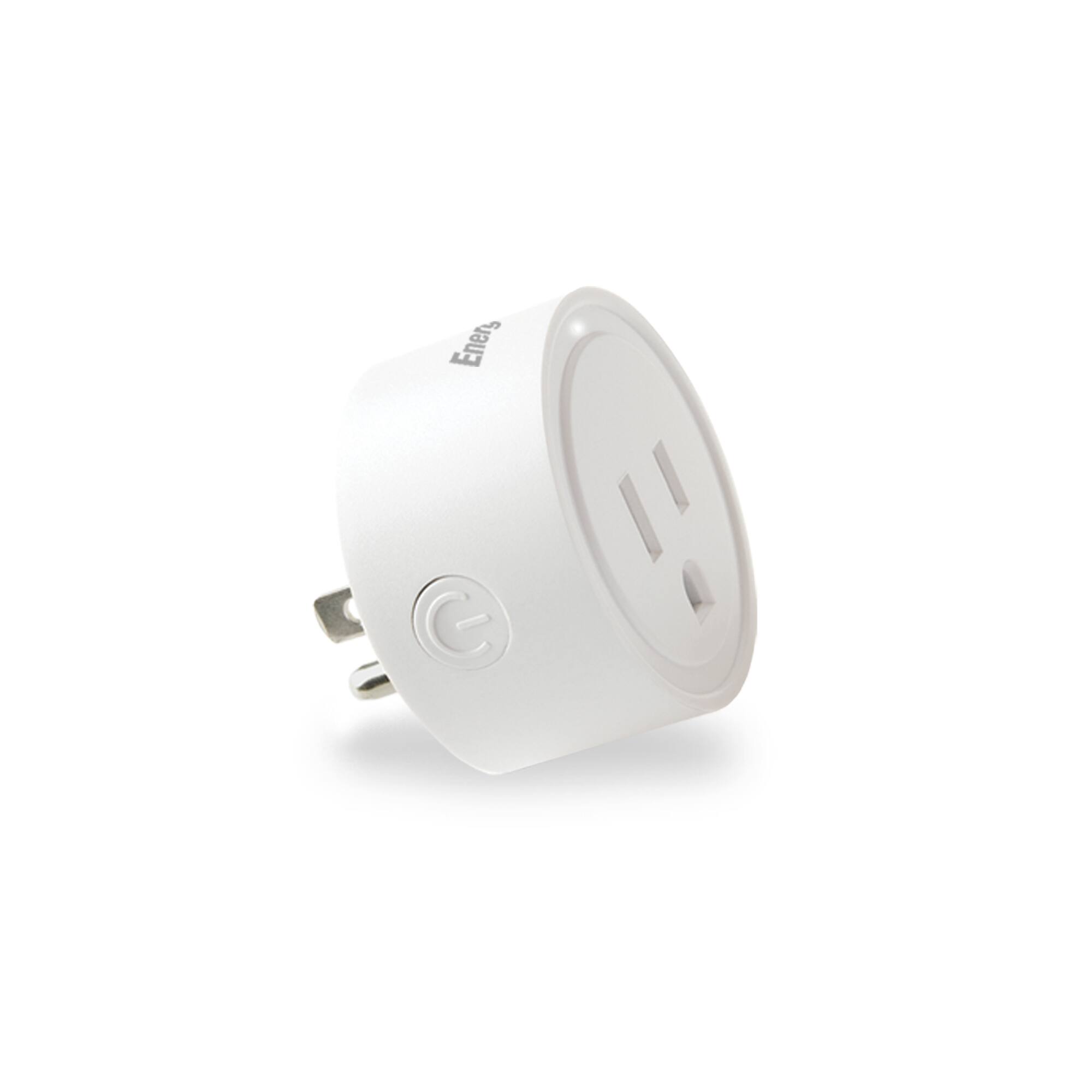 Alt View 7. Energizer - Energizer Connect Smart 15W WiFi Plug, Mobile App Enabled, Voice Controlled, Alexa, Echo, Siri, Hey Google Enabled - White.