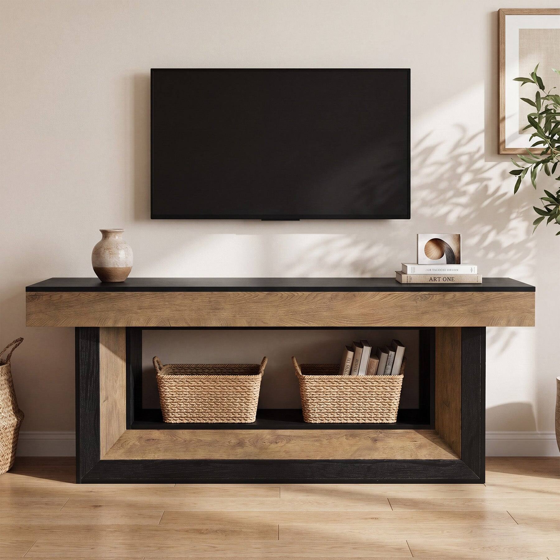 Tribesigns Office Media Console, For Media Equipment and Storage in ...