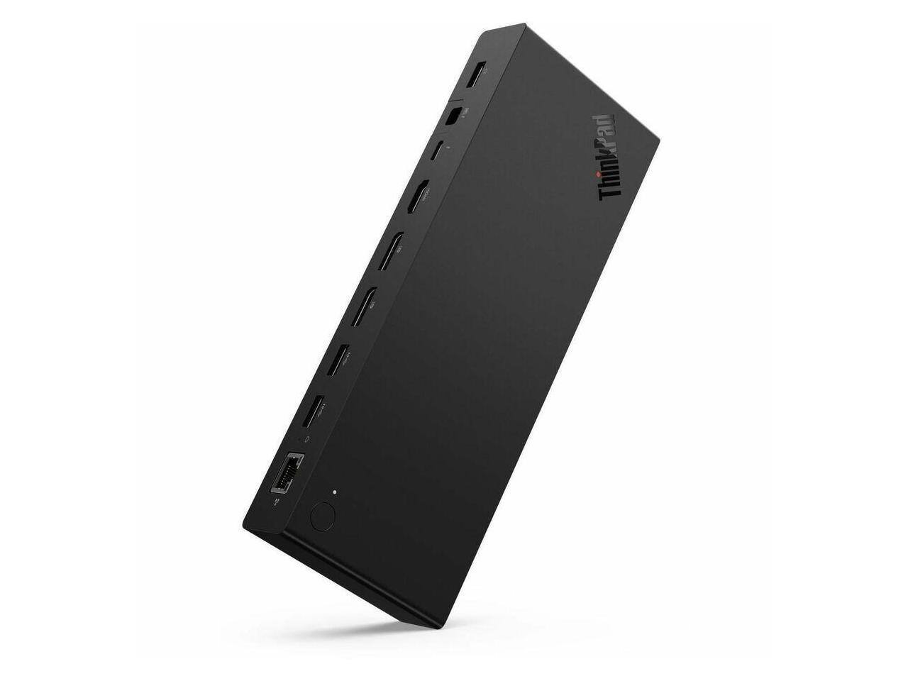 Alt View 2. Lenovo - Lenovo ThinkPad Thunderbolt 4 Smart Dock Gen2 7500W, 135W Charging, 4 Displays (40BE0135US).