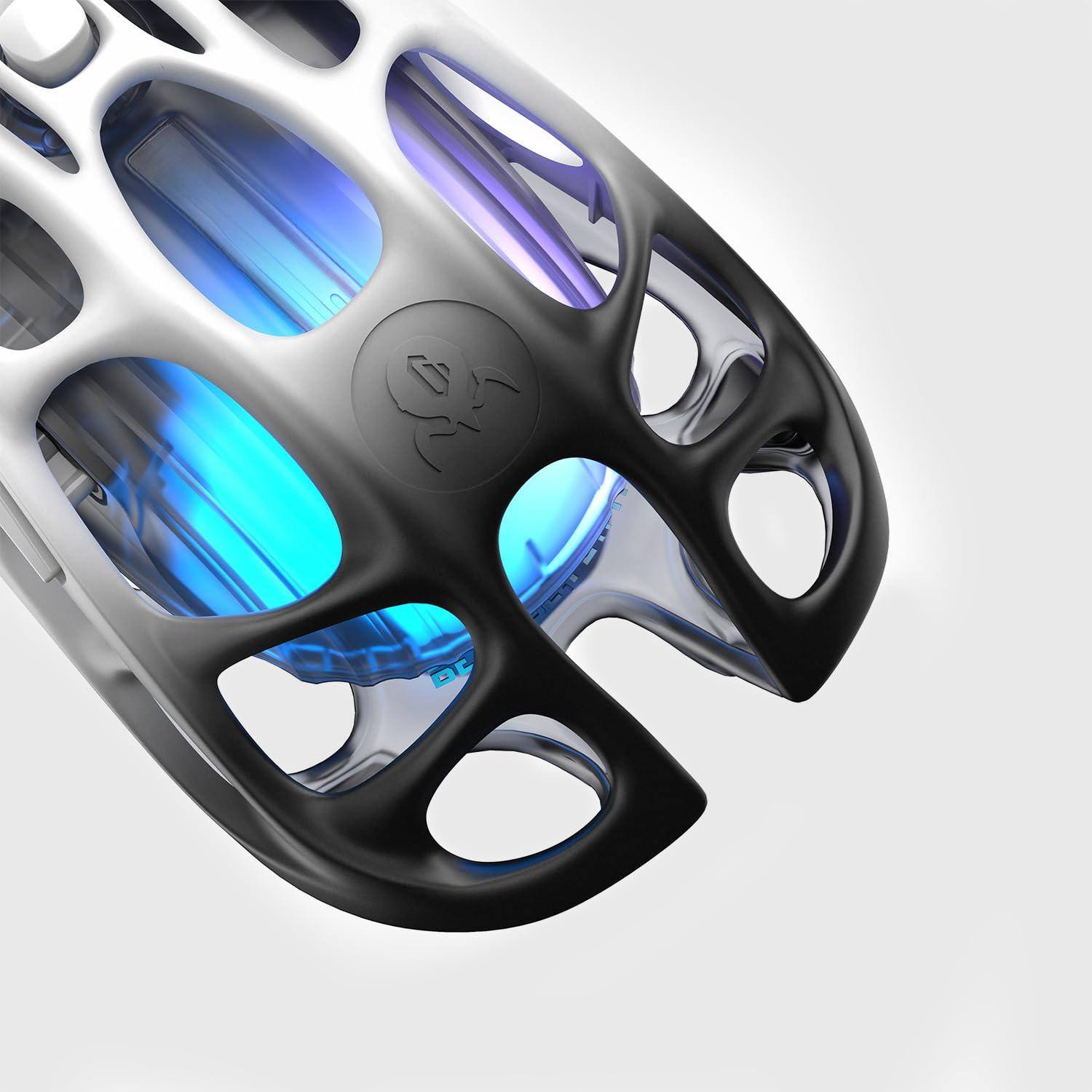 Alt View 1. PO3TICJUNKI3 - Mercury M1 Pro Gaming Mouse Lightweight Magnesium Alloy Paw3395dm Sensor Buttons Support 4ghzbt Up To Hours - Gradient Black.