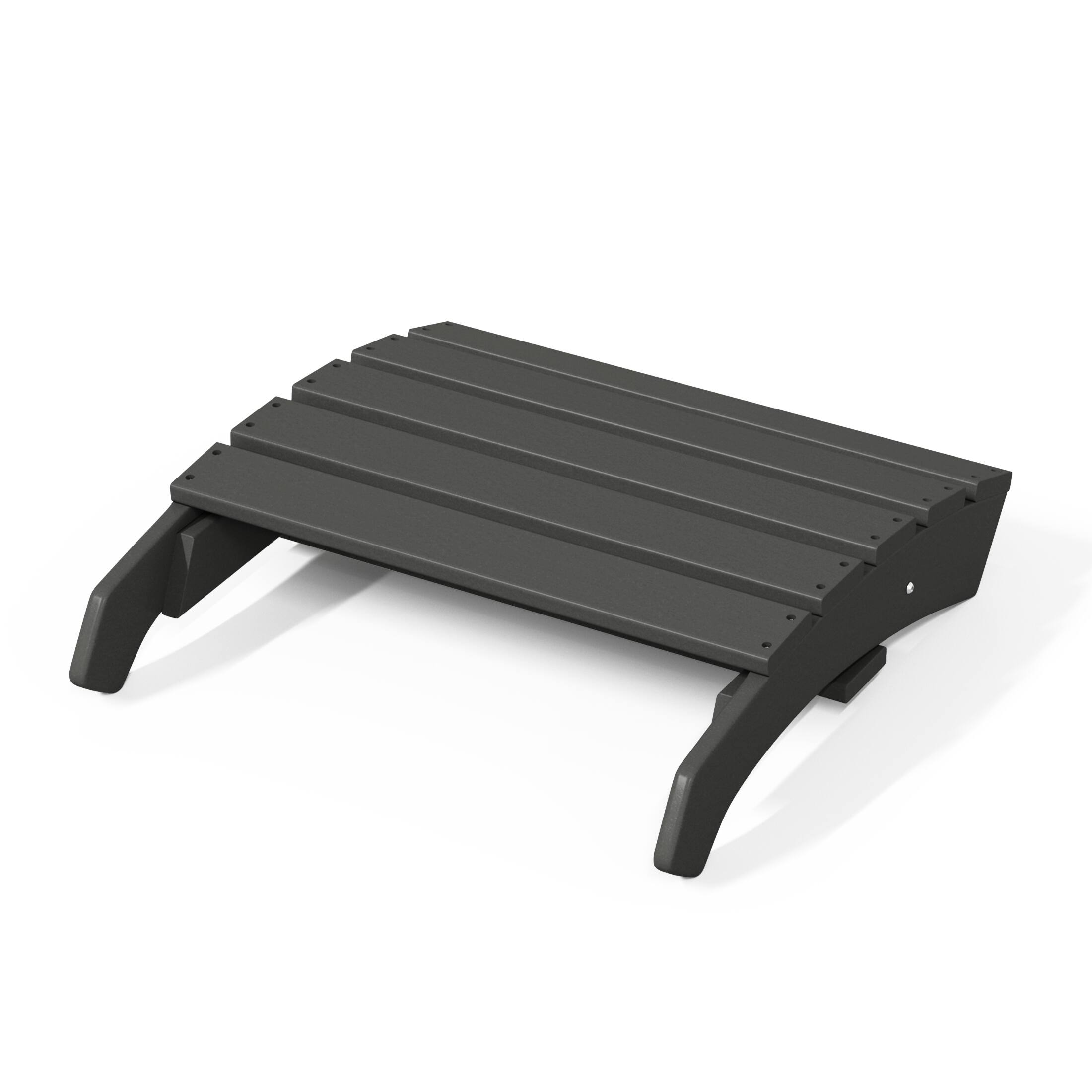 Alt View 4. WestinTrends - WestinTrends Dylan Outdoor Adirondack Chair With Ottoman 2-Piece Set - Gray.
