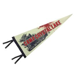 Games Alliance - Friday the 13th Camp Crystal Lake 20-Inch Felt Pennant - Red/White