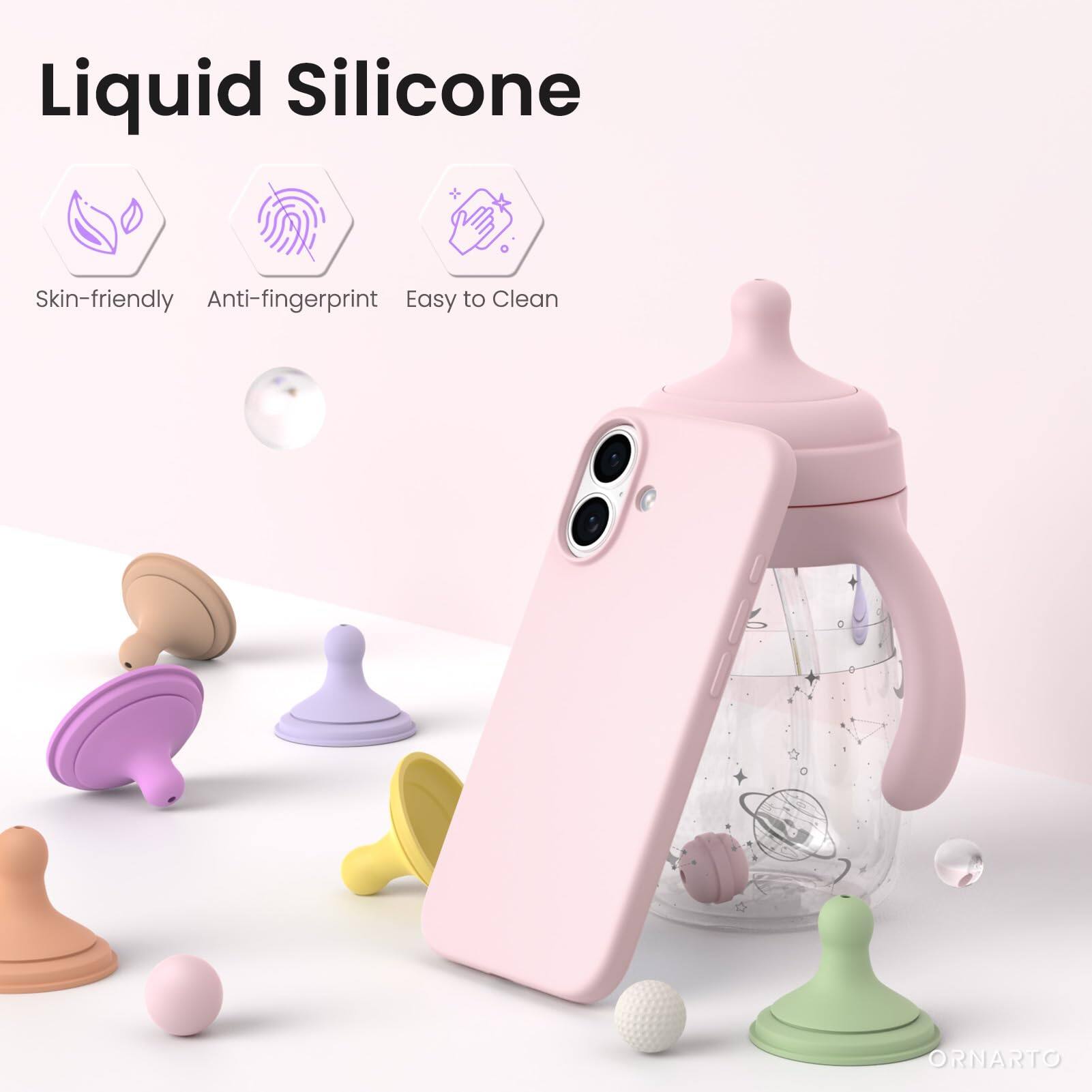 Liquid Silicone

Skin-friendly  
Anti-fingerprint  
Easy to Clean  

ORNARTO