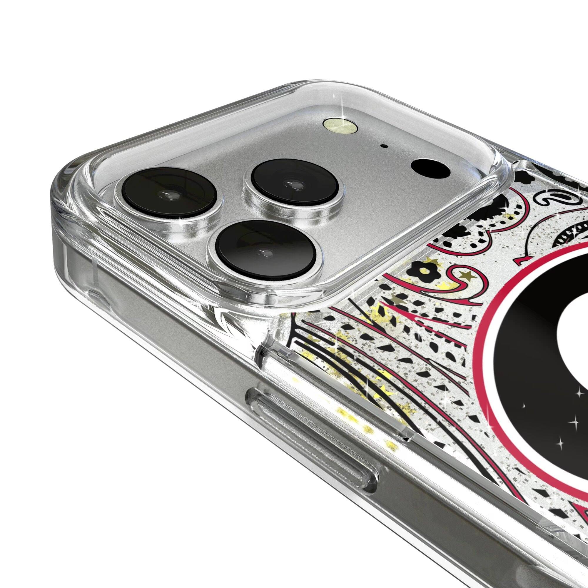 Alt View 2. Keyscaper - Georgia Bulldogs iPhone Glitter Paisley Design Case - 16 - Multicolor.