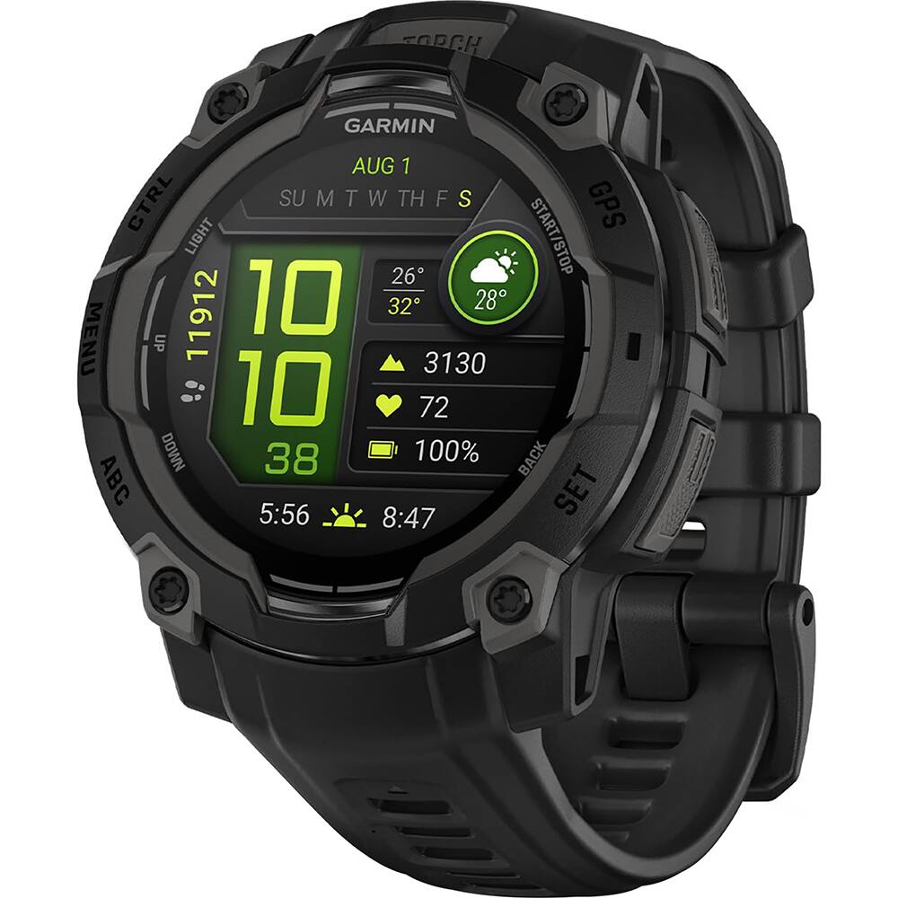TORCH  
GARMIN  
AUG 1  
CTRL  
SUM TW TH F S  
GPS  
LIGHT  
START/STOP  
26  
STOP 11912  
10 32 28  
MENU UP  
3130 10 72  
DOWN  
38 100%  
BACK  
ABC  
SET  
5:56 8:47