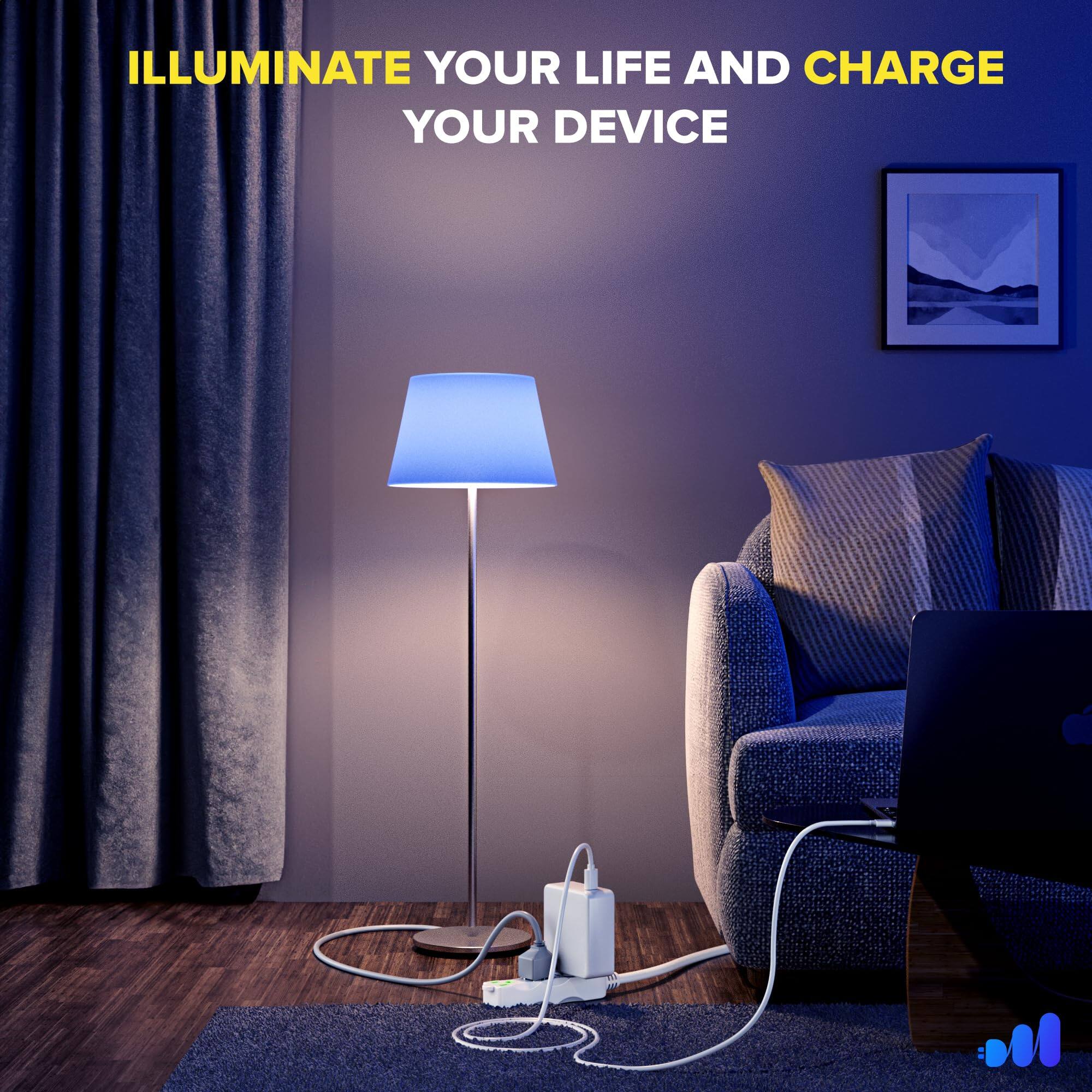 ILLUMINATE YOUR LIFE AND CHARGE YOUR DEVICE