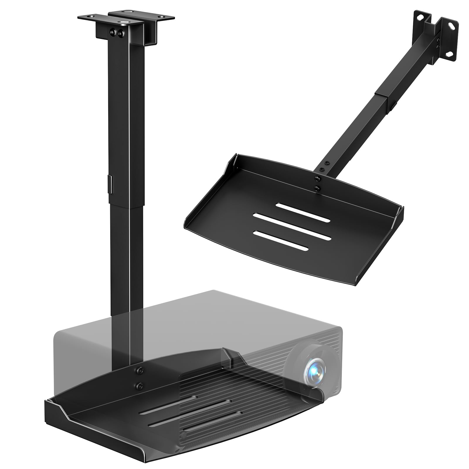 Earthley Blooms Projector Ceiling Mount With Tray Adjustable Height ...