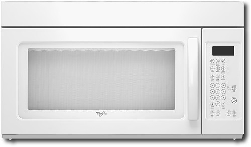  Whirlpool - 1.6 Cu. Ft. Over-the-Range Microwave - White-on-White