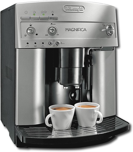 De'Longhi ESAM3300 Magnifica Super Automatic Espresso & Coffee Machine,  Silver