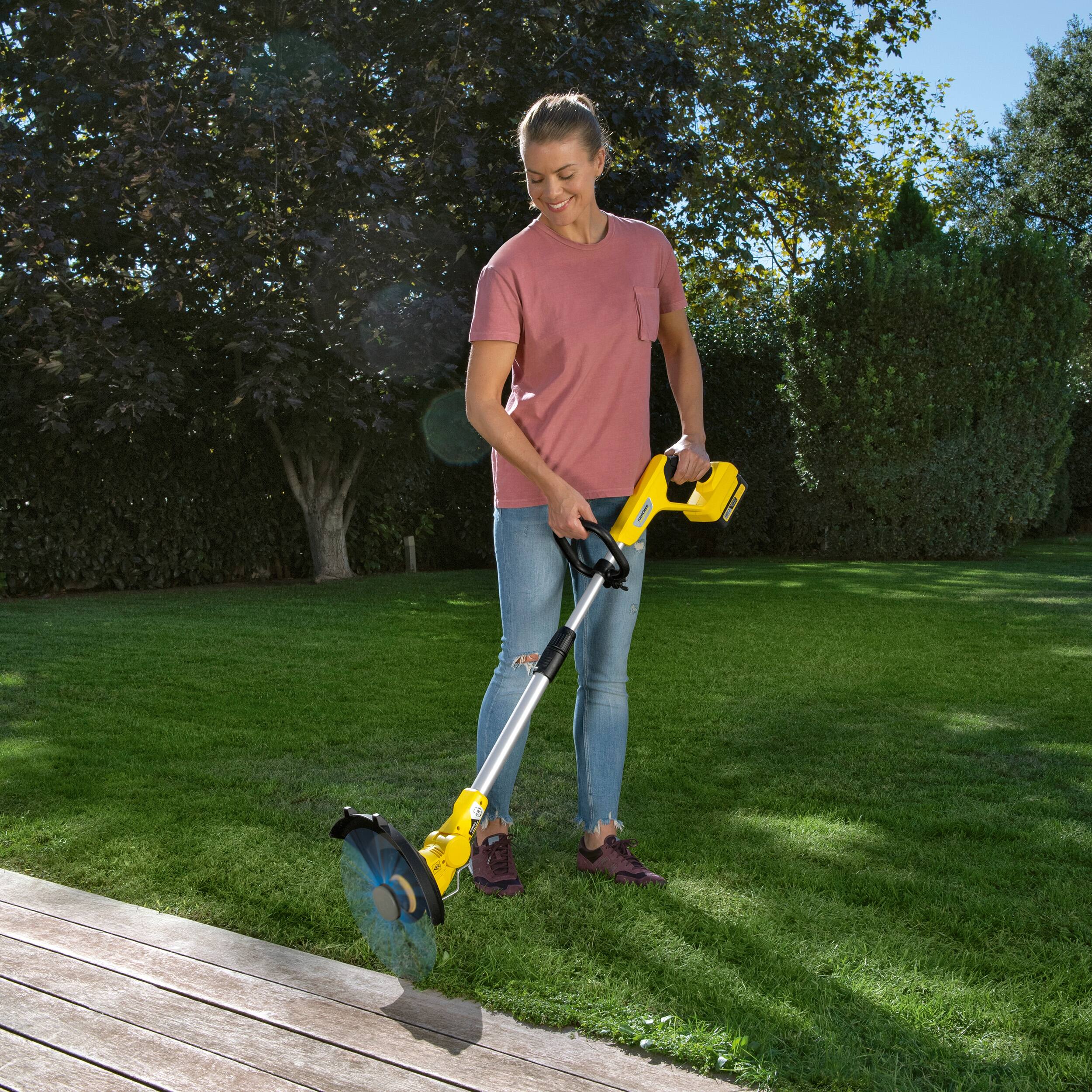 Alt View 2. Karcher - Cordless Line Trimmer, Weed Wacker,  7800 rpm, - Tool Only.