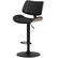 Angle. Simpli Home - Novak Adjustable Bar Stool - Black.