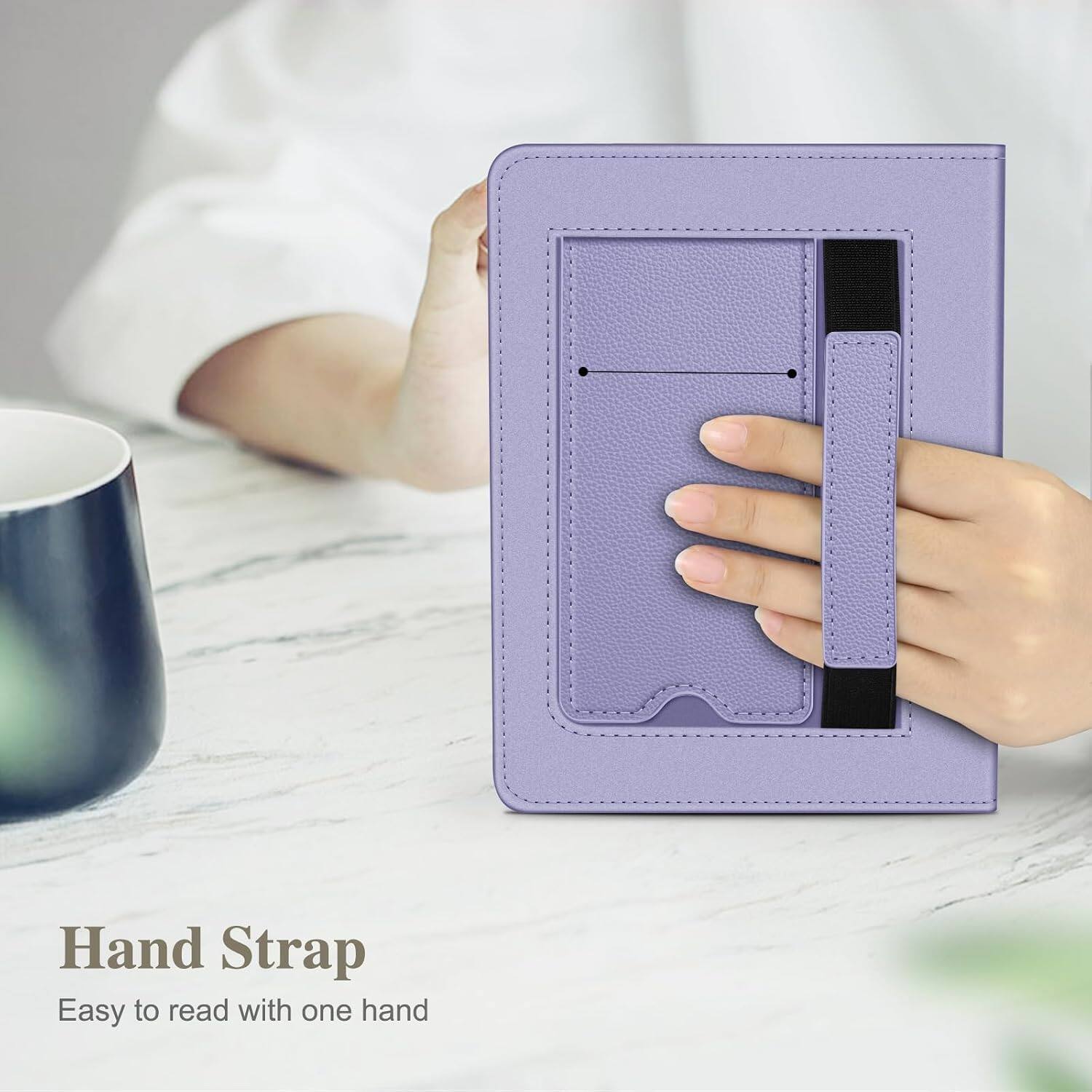 Hand Strap  
Easy to read with one hand