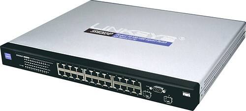 Angle Standard. Cisco - 24-Port 10/100/1000 Gigabit Switch.