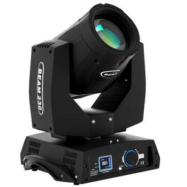 Topteng - 230W 7R Beam Moving Head - 8-Facet Prism, 0-4° Zoom, DMX512, 16CH, for Stage/Disco/Party