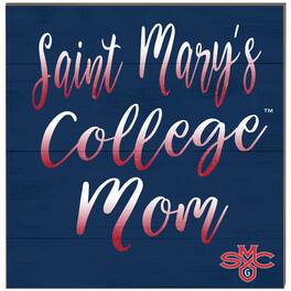 Jardine - Saint Mary's Gaels 10'' x 10'' Mom Plaque - Navy