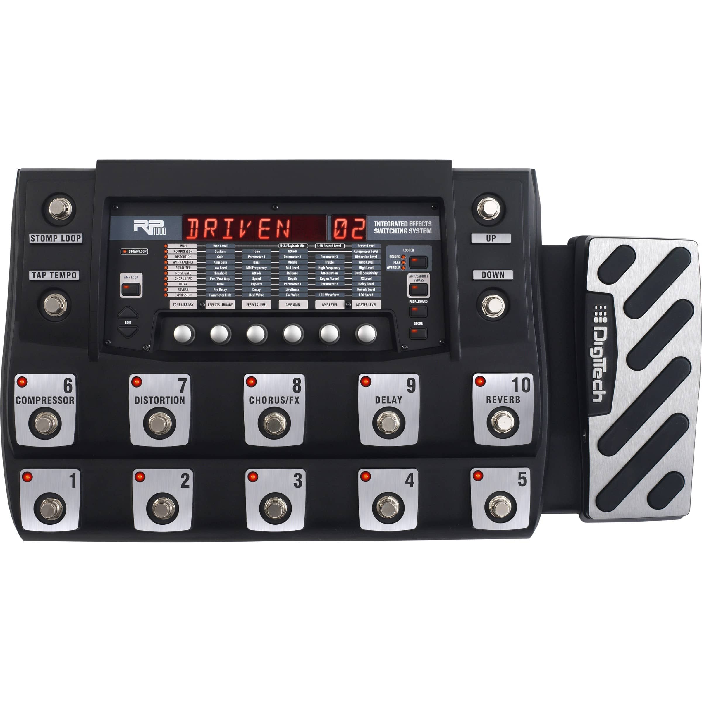 Best Buy: DigiTech RP1000 Switching Multi Effects Guitar Processor ...