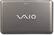 Front Standard. Sony - VAIO Laptop with Intel® Core™2 Duo Processor - Brown.