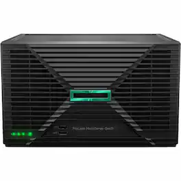 HP - HPE SMART CHOICE ProLiant MicroServer Gen11 Ultra Micro Tower Server - 1 x Intel Pentium Gold G7400 3.7 GHz - 16 GB RAM - Black