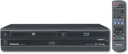 jugar alquitrán paralelo Best Buy: Panasonic Internet Connectable Blu-ray Disc/VHS Combination Player  DMP-BD70VK