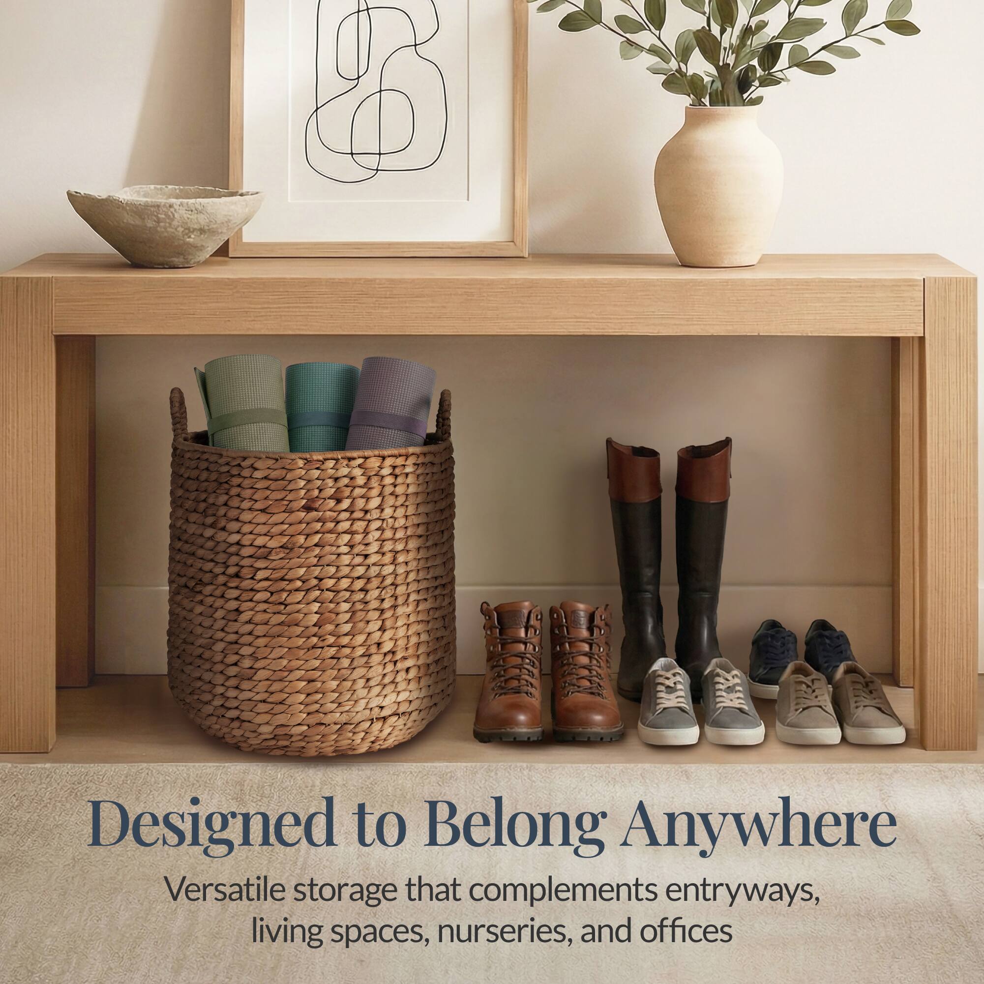 Designed to Belong Anywhere  
Versatile storage that complements entryways, living spaces, nurseries, and offices